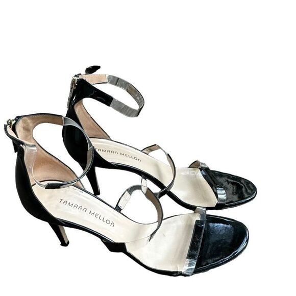 Tamara Mellon frontline black heels size 41.5 - Picture 4 of 8